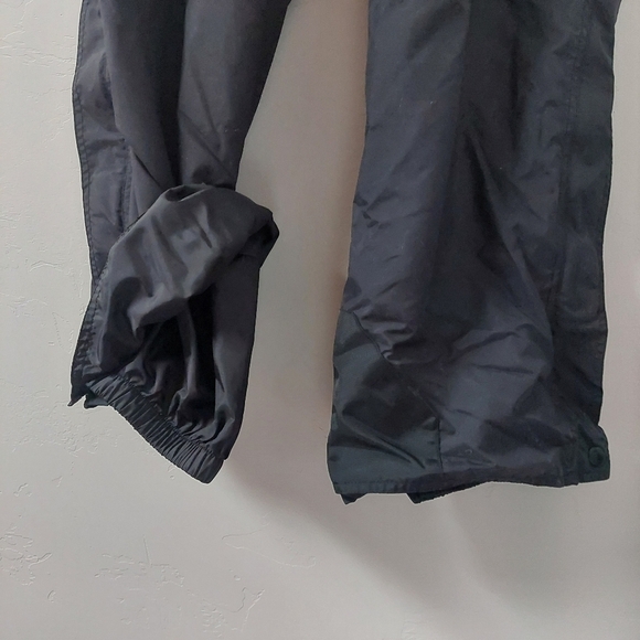 Rawik Outerwear Black Pants Ski Snow Waterproof Women Size M Side Zip Snap Butto - Picture 14 of 14